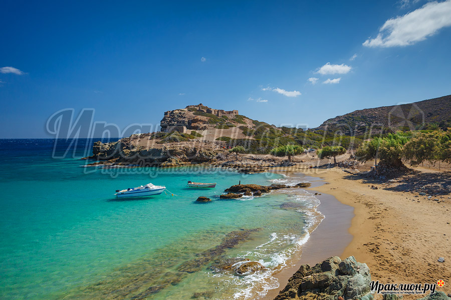 Центральный пляж Итанос, Крит, Греция