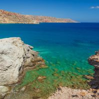 Небольшие бухты у пляжа Итанос, Крит, Греция