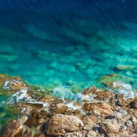 Морское побережье в районе пляжа Итанос, Крит, Греция