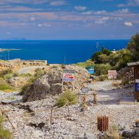 Выход из ущелья Имброс, остров Крит, Греция