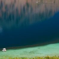 Пресноводное озеро Курнас (Kournas lake)