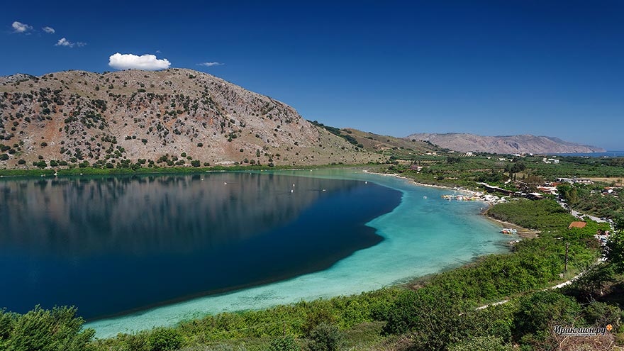 Озеро Курнас, Крит, Греция
