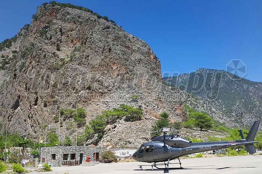 Аренда вертолёта Airbus Helicopter AS 355 на Крите, Греция
